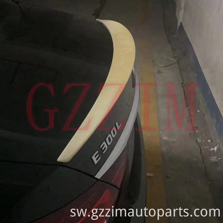 Exterior Accessories ABS Carbon Fiber AMG Style Rear Trunk Boot Wing Spoiler For E class  2020